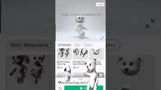 dancing Barbie dogs but its in roblox