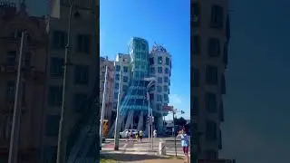 Dancing House in Prague #czechrepublic