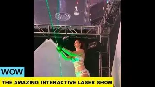 WOW. The Amazing Interactive Laser Light Show.