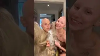 Do we still look like twins in blonde wigs?