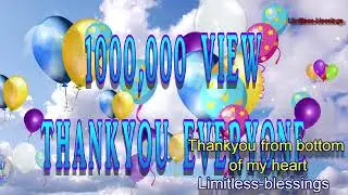 1000,000 ( million views ) Limitless-blessings 😂4 april 2022