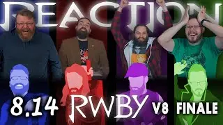 RWBY 8x14 FINALE REACTION!! 