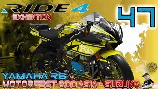 RIDE 4 YAMAHA R6 - CIRCUITO DI SUZUKA DI NOTTE- MOTORFEST 600 ASIA- LEGA ASIATICA GAMEPLAY 47 PS4Pro
