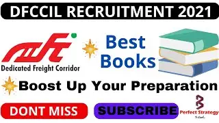 DFCCIL 2021 BEST BOOKS FOR PREPARATION || BOOST UP YOUR PREPARATION || Perfect Strategy