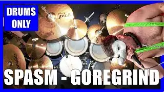 Goregrind band SPASM drums only - We wanna destroy