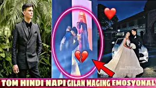 TOM HINDI MAPIGILAN MAGING EMOTIONAL AT NAPAYAKAP KAY CARLA SA KANILANG FIRST DANCE!! MUST WATCH
