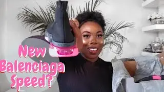 Распаковка кроссовок Balenciaga Speed ​​Clear Sole нового сезона