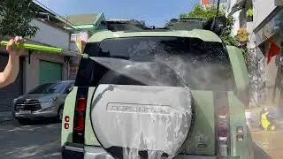 Land Rover Defender 110 Car Wash | Driveway Detailing