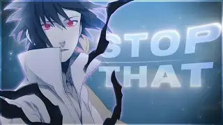 Stop That - Sasuke vs Deidara @XenozEdit Remake (+Proyect-File)[AMV/Edit] *Node Video* 4k