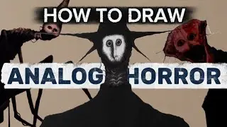DRAWING ANALOG HORROR IS EASY (HERE IS HOW TO DRAW ANALOG HORROR)