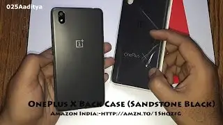 [Unboxing]:OnePlus X Back Case (Sandstone Black) and Premium Screen  Guard Protector