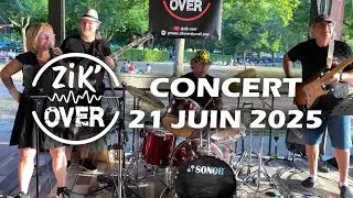 CONCERT ZIK'OVER - 21 juin 2025 - Aux Berges du Lac - Mansign&eacute;