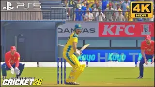 CRICKET 26 | PS5 | 4K 60FPS HDR Gameplay