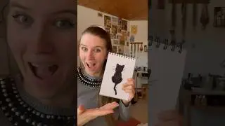 Katze zeichnen lernen 🐈 Einfache Anleitung 💕 #zeichnenlernen