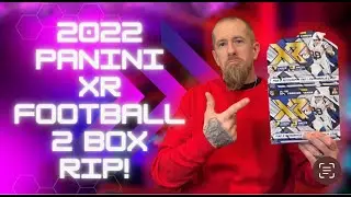 2022 PANINI XR FOOTBALL BOX RIP! A CASE HIT AND SOME OTHER BANGERS! PLUS MY FIRST $$$ BIG GIVEAWAY!