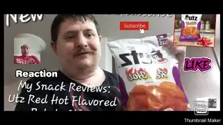 Реакция на мой обзор закусок: картофельные чипсы Utz со вкусом острого соуса Red Hot.