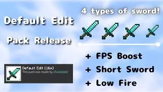 【マイクラ統合版】便利なDefault Edit配布します！