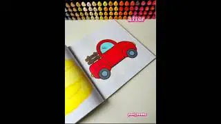 ✏️ Outline lines come alive in colors, creating vibrant farmyard scenes 🚜✨