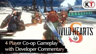 WILD HEARTS S - 4 Player Co-op Gameplay with Developer Commentary