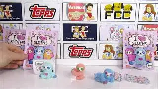 I love Sloths from Topps - Guess the scent pack opening battle!!! With Limited Edition!!