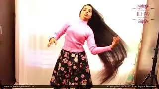 ILHW Rapunzel Pratibha Sensational Hair Flaunting with Extra Silky KneeLength Mane