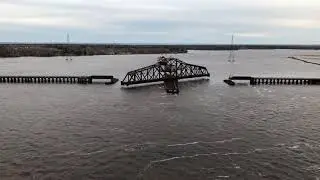 Grassy Point Swing Bridge closing