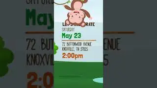 Safari Party, Wild One Birthday Invitation, Jungle Theme Animated Card