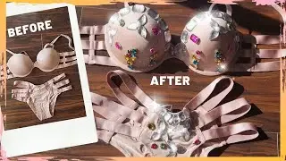 DIY CRYSTAL BRA | VICTORIAS SECRET STYLE