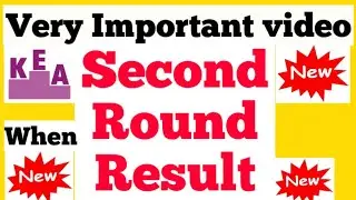 #kcet second Round #kcet2021 #kcetcounselling #kcetchemistry