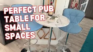 Midlife Homemaker&rsquo;s Pick: Giantex Adjustable Round Pub Table