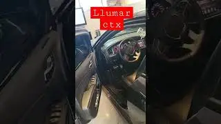 ctx llumar tint job v8 charger sedan premium auto film