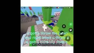So roblox bedwars added fake telepearl #roblox #robloxbedwars #shorts #bedwars #waike #recommended