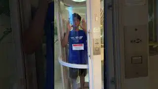 Estev&atilde;o e Gabriel no elevador!💚💙