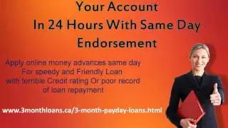 3 Month Loans No Credit Check, Payday loans & installments loans