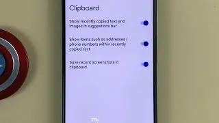 How to save recent screenshots in keyboard clipboard on Realme C35 Android 11