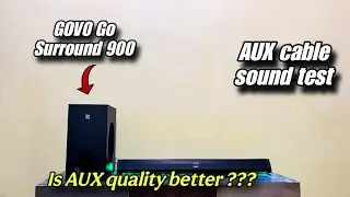 Unleashing the Govo Go Surround 900 AUX Sound Test 🔥 | FIRST TIME on YouTube! 💥 Hear the Power! ☠️
