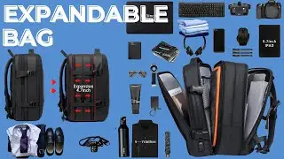 THE AMAZING EXPANDABLE BACKPACK THAT HOLDS EVERYTHING YOU NEED.