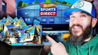 HUNTING FOR RARE HOT WHEELS🔥SPORTS DIRECT SELL THEM?!!