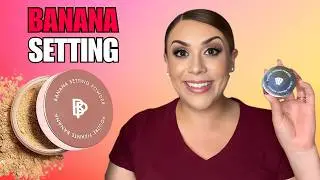 Bella Pierre Banana Setting Powder Review | Talc-Free Under Eye Baking Powder | Honest Try On