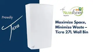Ticra 27L Wall Bin &ndash; The Sleek, Space-Saving Bin You Didn&rsquo;t Know You Needed!
