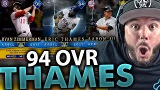 WE GOT 94 OVR ERIC THAMES!! DIAMOND PULL - MLB THE SHOW 17 DIAMOND DYNASTY