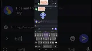 How to edit messages on discord in android phone 2025
