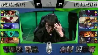 LMS vs LPL Highlights-Game 3 -2017 All-Star Final-Taiwan vs China G3 League of Legends All-Star 2017