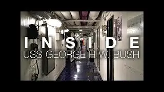 Inside the New USS George HW Bush Aircraft Carrier