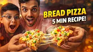 I Made Pizza in Air Fryer Using Bread&hellip; Result 😱🍕