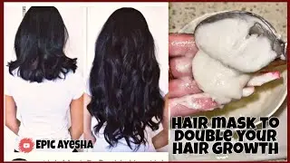 Hair Mask to double your hair growth in just 1 month-Diy Hair mask for hair growth by epic ayesha