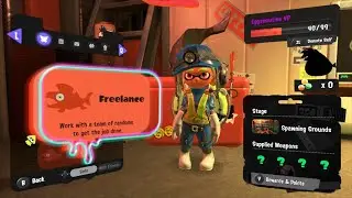 Splatoon 3 - Salmon Run - Random Weapon Loadout (Grizzco Charger)