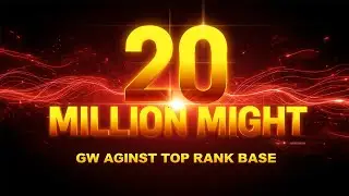 20 MILLION MIGHT😧GUILD WAR AGINST TOP RANK BASE😧CASTLE CLASH