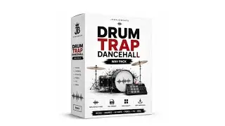FREE Trap Dancehall Drum Kit 🔥 | WAV Drum Pack | Kicks, Snares, Hi-Hats & Percs .