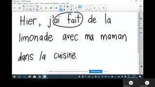 Analyse d'une phrase du jour